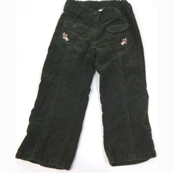 Janie and Jack Lot of Two Girls Corduroy Pants - Picture 2 of 6